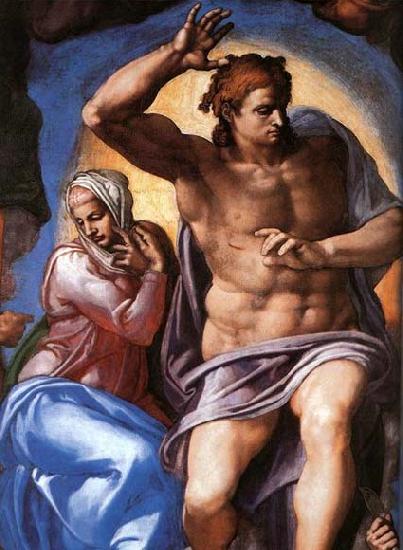 Michelangelo Buonarroti Last Judgment Sweden oil painting art